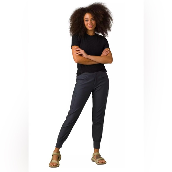 Brand New Women’s PrAna Halle Jogger II (Coal Gray / Size 4). NWT - Picture 1 of 10